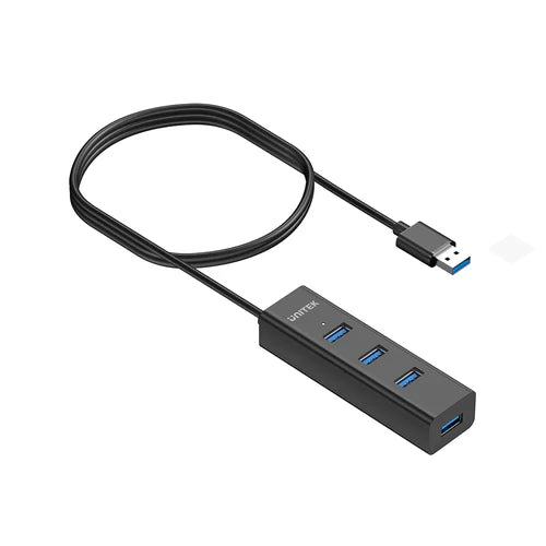 UNITEK 4 in 1 USB-A Hub with 120CM Extension Cable