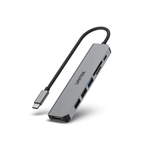 UNITEK uHUB S7+ 7-in-1 USB-C Hub