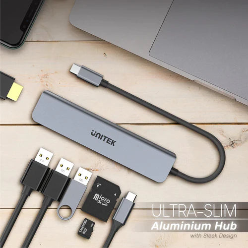 UNITEK uHUB S7+ 7-in-1 USB-C Hub