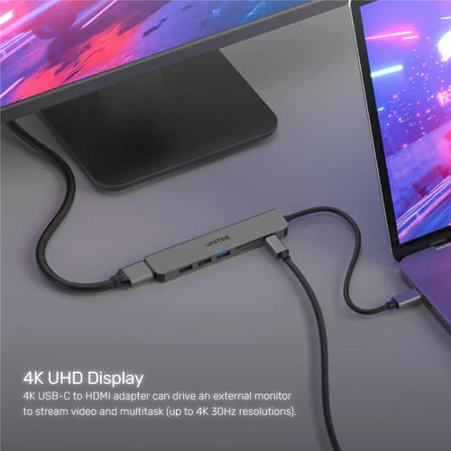 UNITEK uHUB S7+ 7-in-1 USB-C Hub