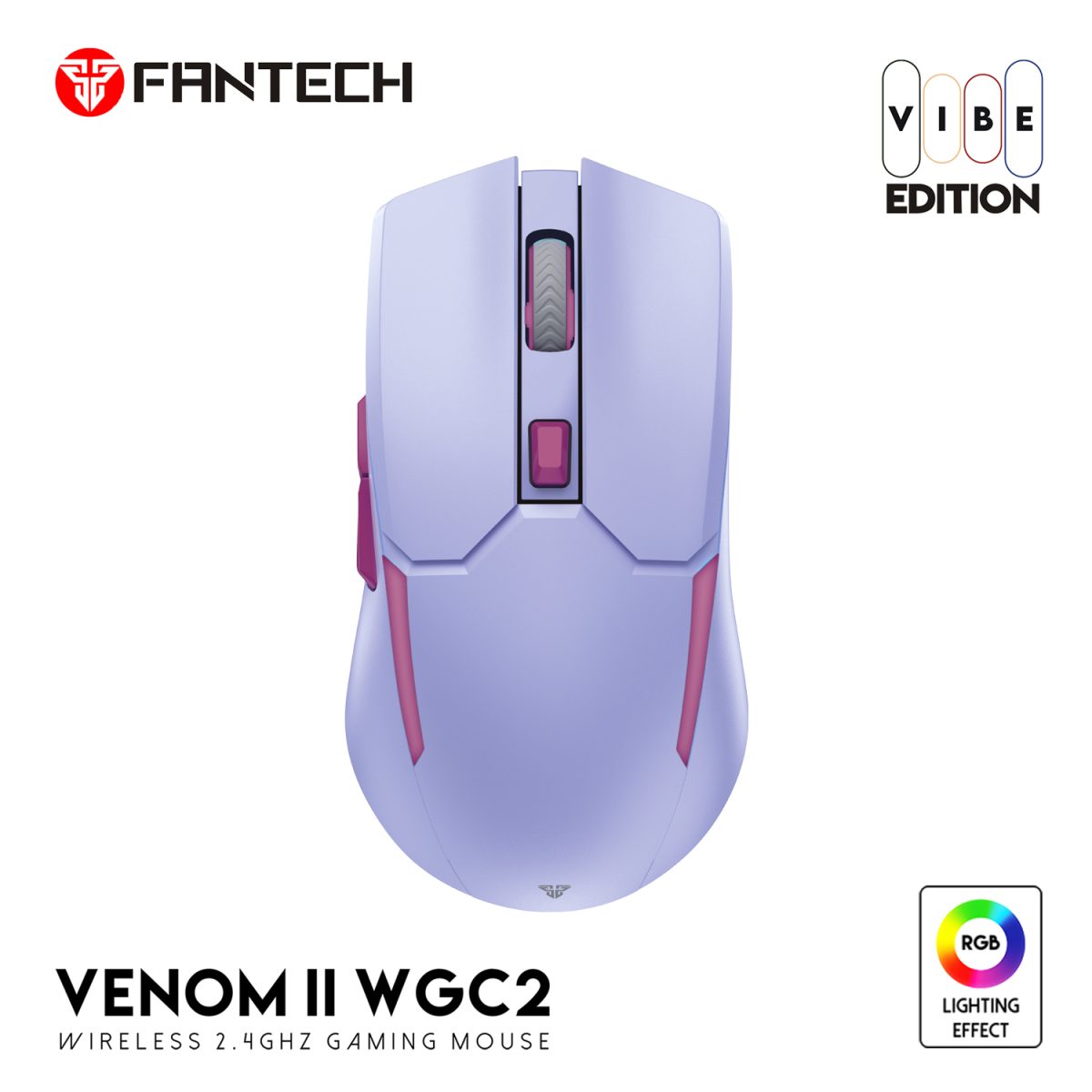 Fantech VENOM II WGC2 Vibe Purple Edition