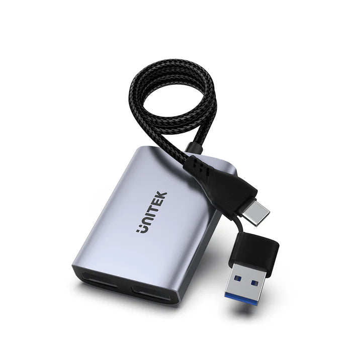 UNITEK USB C/A Dual HDMI Adapter