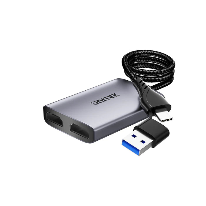 UNITEK USB C/A Dual HDMI Adapter