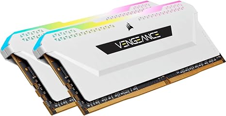 Corsair Vengeance RGB Pro White 32GB (2x16GB) DDR4 3600MHz RAM Kit