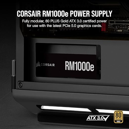 Corsair RM1000E Gold PSU