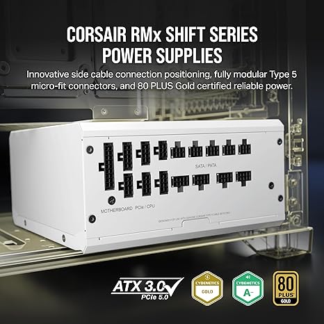 Corsair RM1200X Gold Fully Modular PSU White