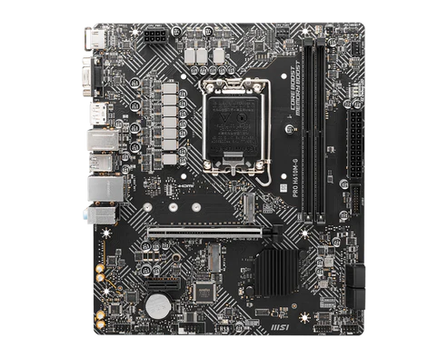 MSI PRO H610M-G DDR5 Motherboard – Intel 13th & 12th Gen, DDR5, PCIe 4.0, Micro-ATX