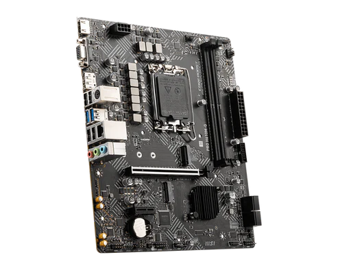 MSI PRO H610M-G DDR5 Motherboard – Intel 13th & 12th Gen, DDR5, PCIe 4.0, Micro-ATX