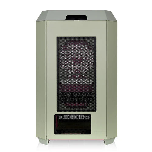 Thermaltake Tower 300 Micro-ATX Case with 2x140mm CT Fans, 420mm Radiator Support & Optional Horizontal Display Kit Pink