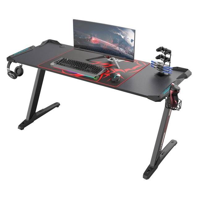 Eureka Z60-B-2 RGB Gaming Desk